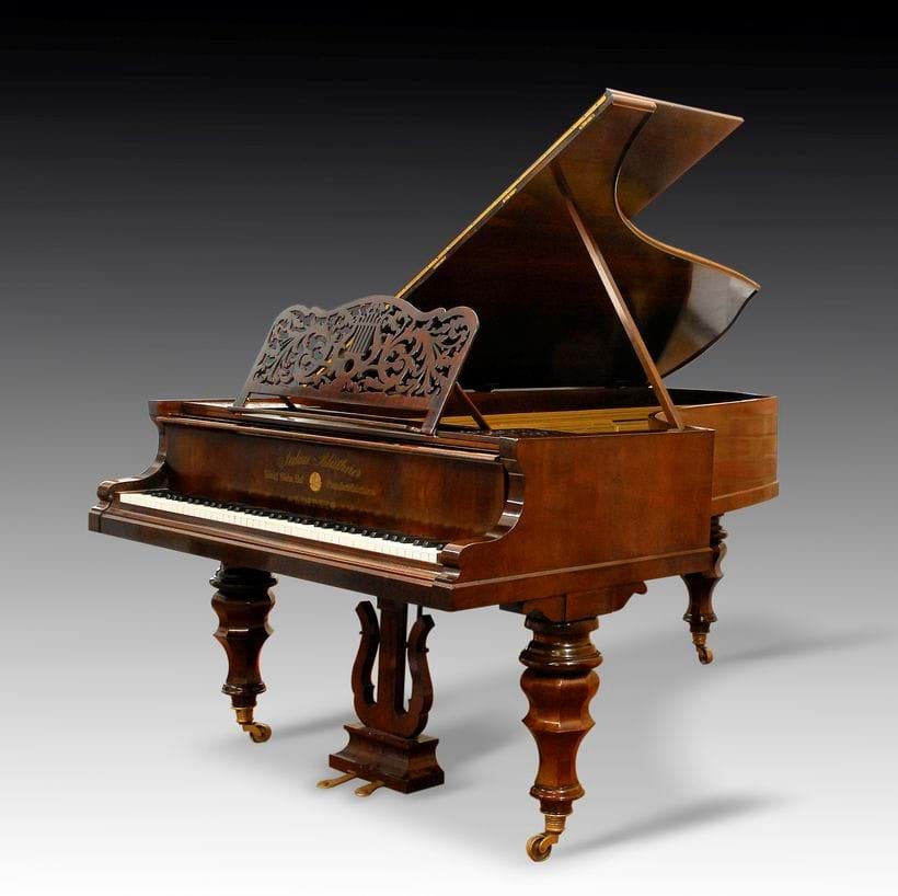 Inline Image - Lot 16: Bluthner, Leipzig;  an early grand piano, 1854