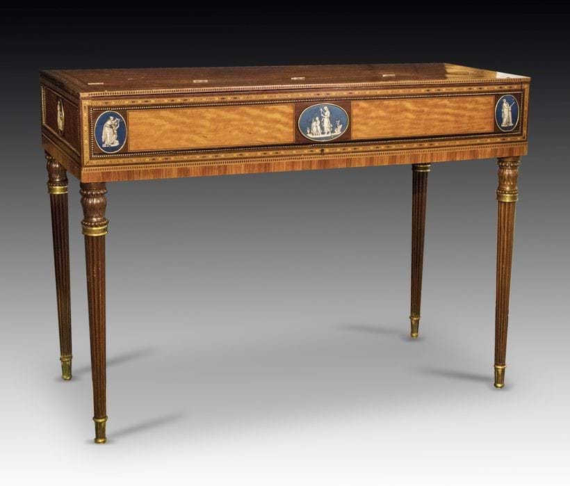 Inline Image - Lot 32: An English square piano, circa 1795