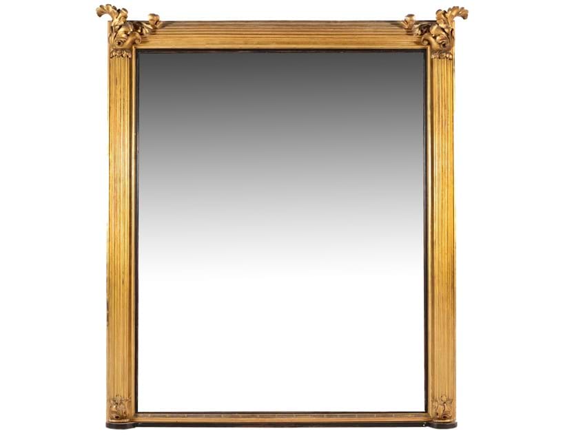 Inline Image - Lot 364: A George IV giltwood and composition overmantel wall mirror, William Froom, London, circa 1825