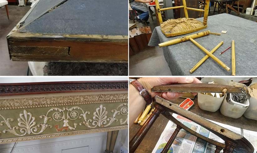 Inline Image - Damage caused by lack of humidity. All images courtesy of Hatfields Restoration