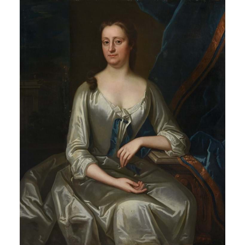 Inline Image - Lot 159: Circle of Maria Verelst (British/Dutch 1680-1744), 'Portrait of a lady', Oil on canvas | Est. £2,000-3,000 (+ fees)