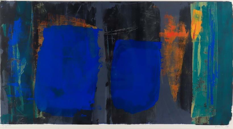 Inline Image - Lot 70: λ Martyn Brewster (British b.1952), 'Untitled, 1988', Monoprint | Est. £200-300 (+ fees)
