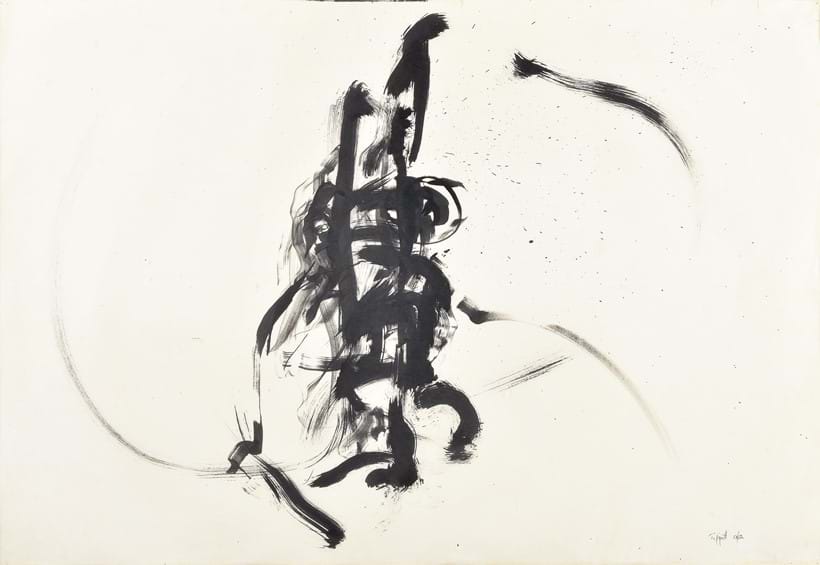 Inline Image - Lot 8: λ Bruce Tippett (British 1933-2017), 'Untitled, 1962', Ink | Est. £600-800 (+fees)