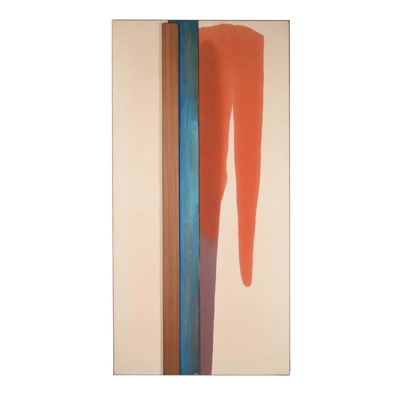 Inline Image - Lot 9: λ Bruce Tippett (British 1933-2017), 'Item 17, 1963', Acrylic and wood on canvas | Est. £2,000-3,000 (+ fees)