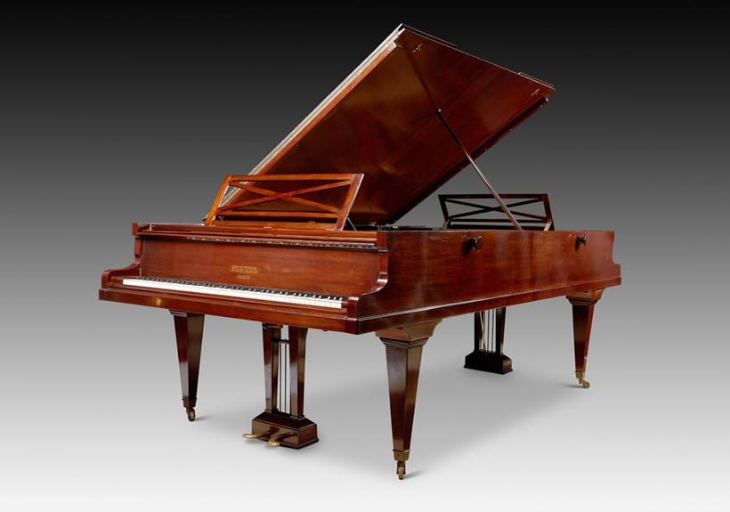 Inline Image - Lot 19: Y† Pleyel, Paris; a rare double grand piano, number 18907, 1929 | Est. £30,000-50,000 (+ fees)