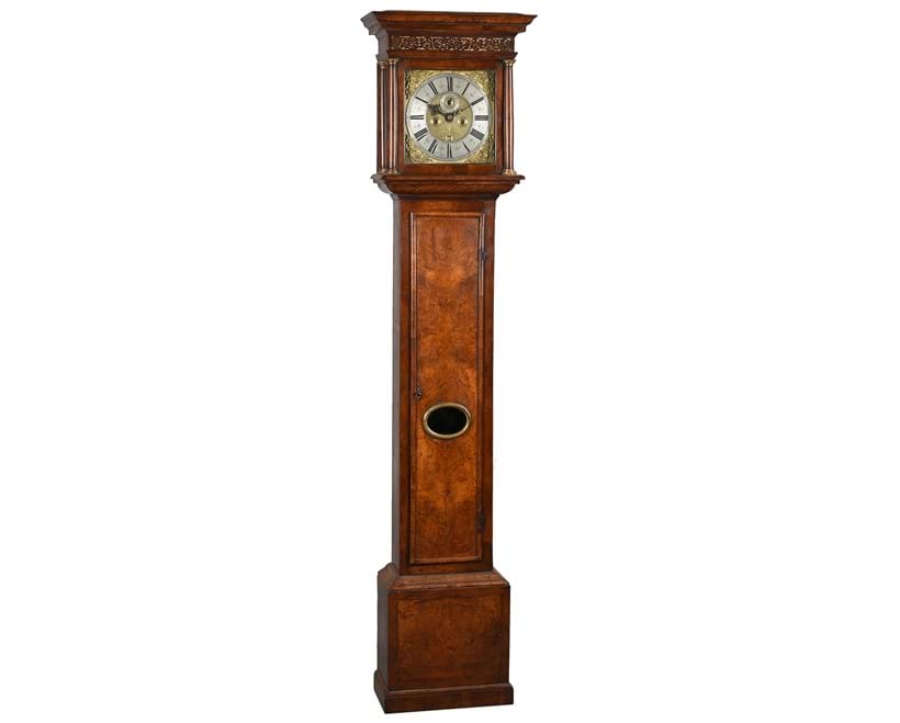 Inline Image - Lot 210: A William III walnut eight-day longcase clock, William Wright, London, circa 1695 | Est. £7,000-9,000 (+ fees)