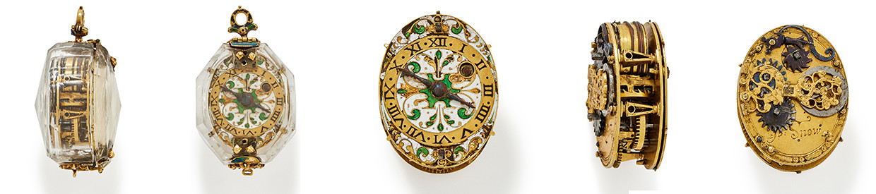 An Important Charles I Gold and Champlevé Enamel Mounted Rock Crystal Pendant Watch | Fine Clocks, Barometers & Scientific Instruments | 10 September 2026