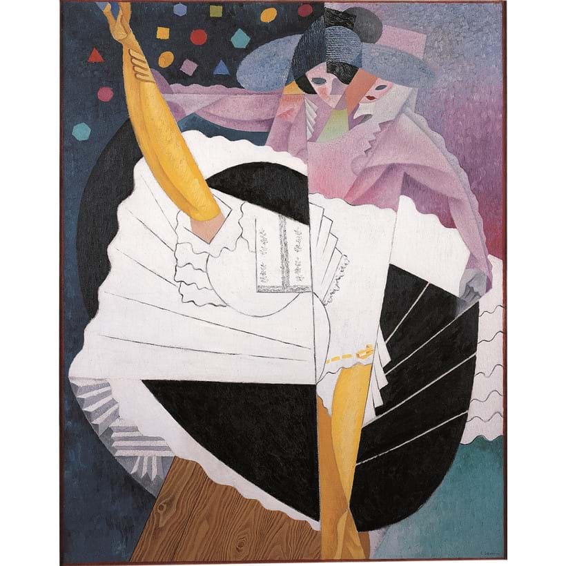 Inline Image - Gino Severini, Dancer No.5, 1915-16, oil on canvas, Pallant House Gallery (Kearley Bequest through Art Fund, 1989) ©
