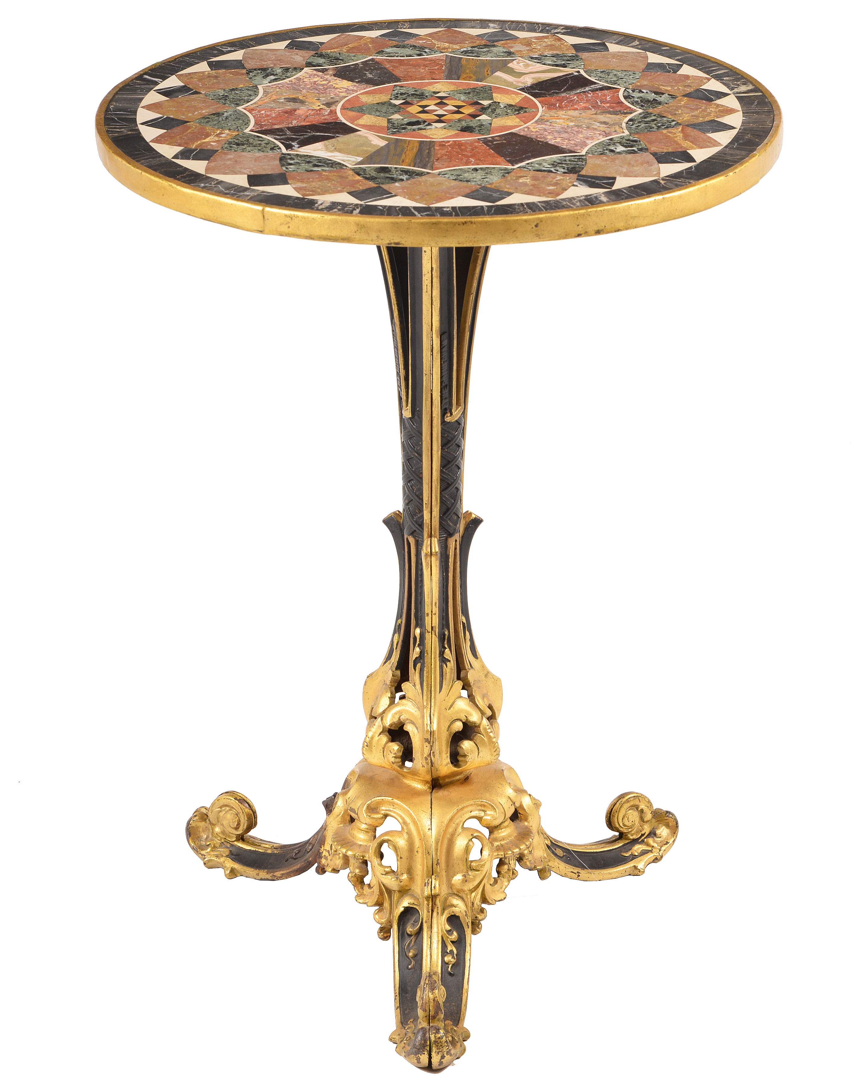 Inline Image - A specimen marble topped occasional table, late 19th century | Est. £800-1,200 (+ fees)