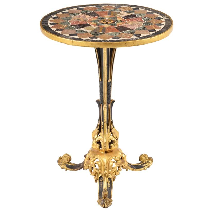 Inline Image - A specimen marble topped occasional table, late 19th century | Est. £800-1,200 (+ fees)