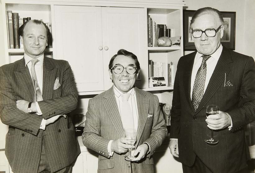 Inline Image - Simon Parker Bowles, Ronnie Corbett and Lord King of Wartnaby