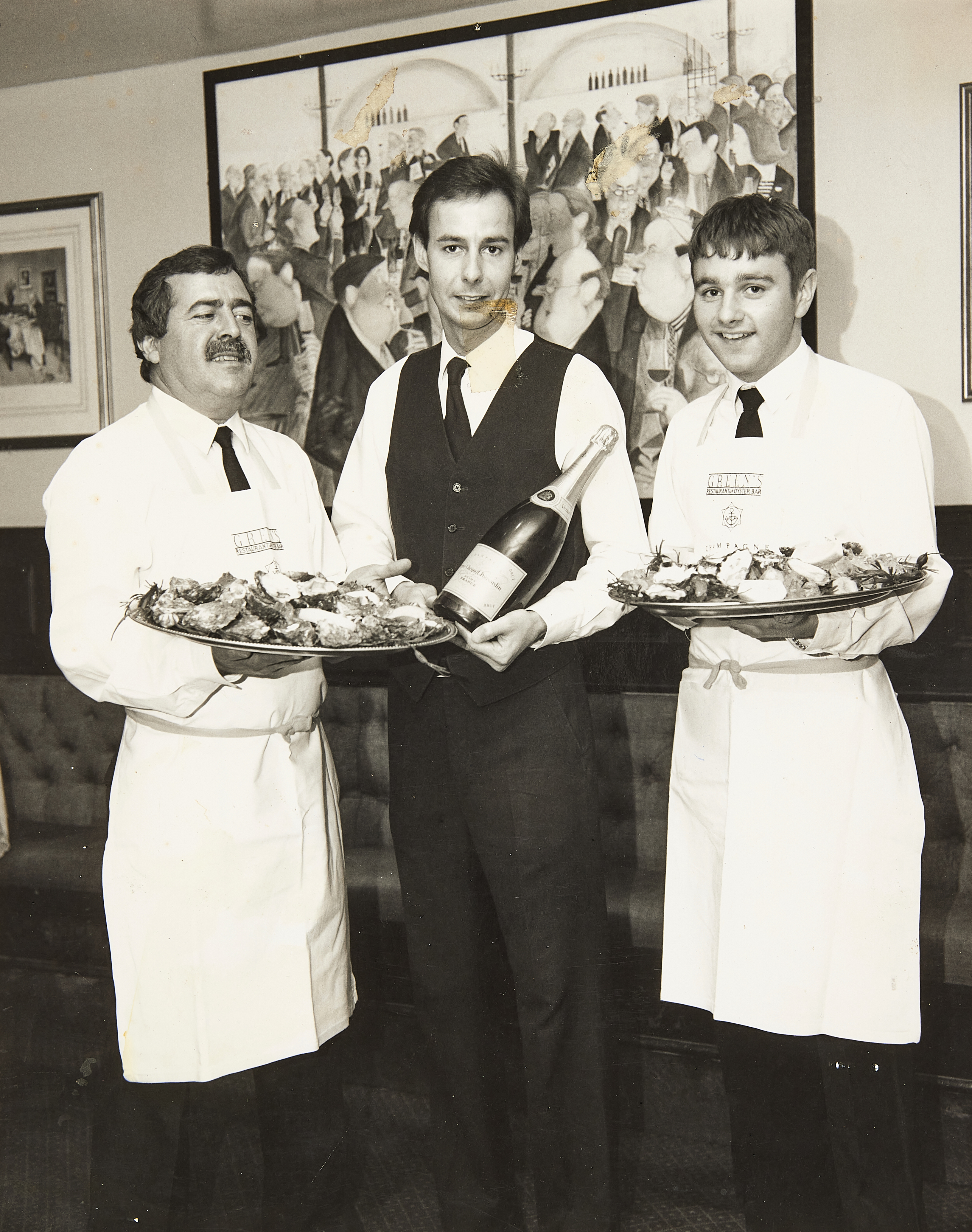 Inline Image - Waiters at Green’s Restaurant