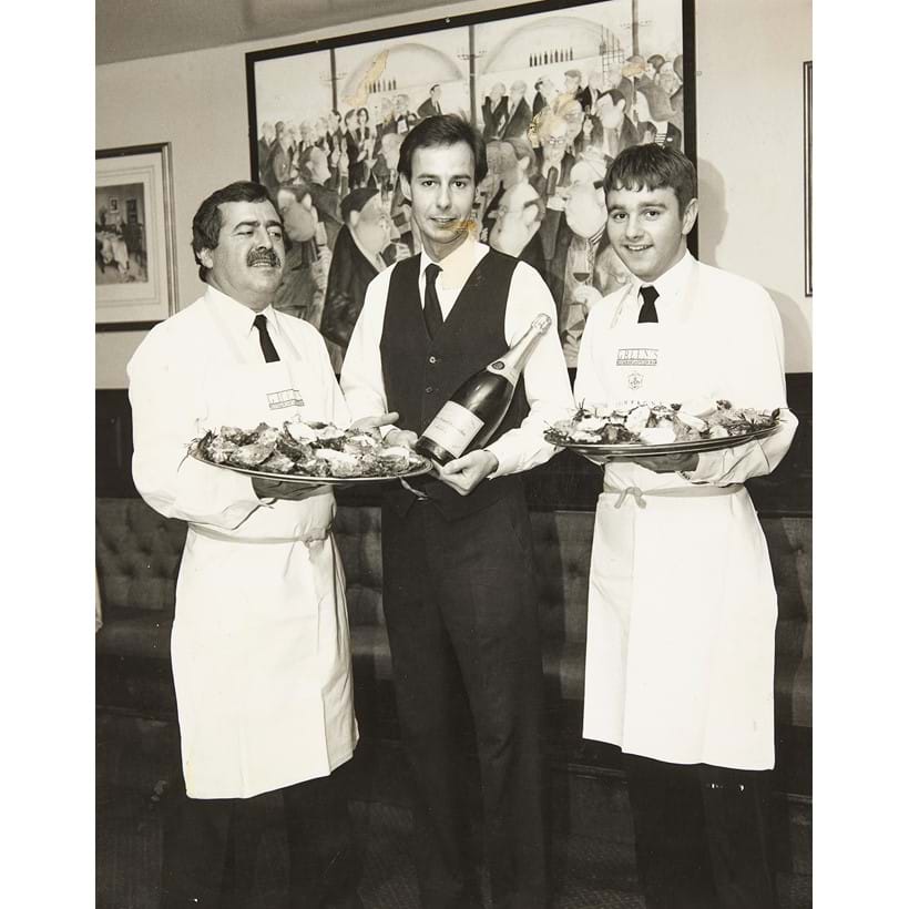Inline Image - Waiters at Green’s Restaurant