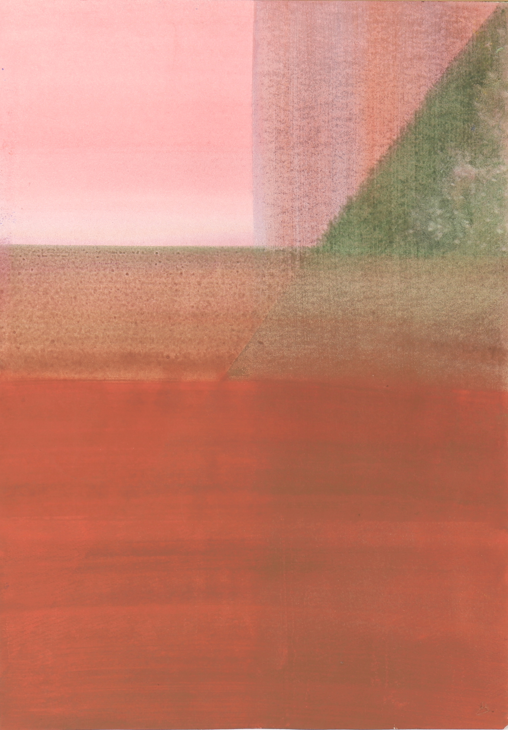 Inline Image - Lot 258: Makiko (Japanese, 20th century), 'Untitled', Mixed media on paper | Est. £150-200 (+ fees)