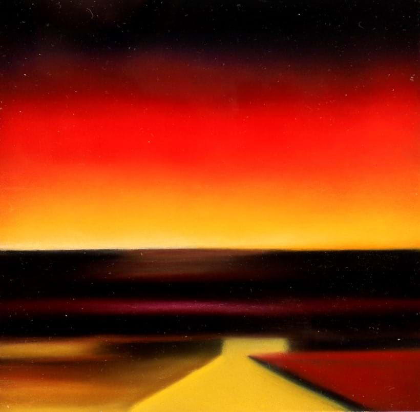 Inline Image - Lot 190: λ Helen Brough (British 20th/21st century), 'Lightscapes - evening-2', Pastel | Est. £300-500 (+ fees)