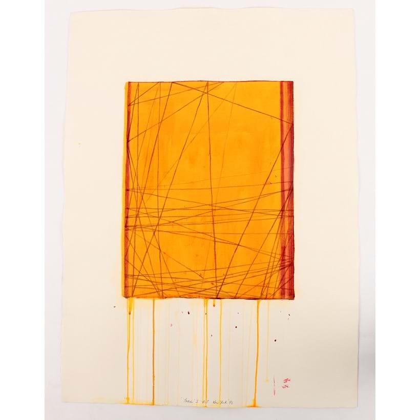 Inline Image - Lot 198: λ Albert Insinger (20th/21st century), 'Untitled I', Watercolour and ink on paper | Est. £200-300 (+ fees)
