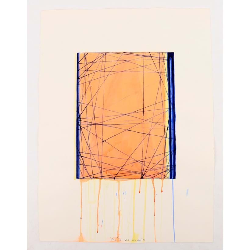 Inline Image - Lot 199: λ Albert Insinger (20th/21st century), 'Untitled II', Watercolour and ink on paper | Est. £200-300 (+ fees)