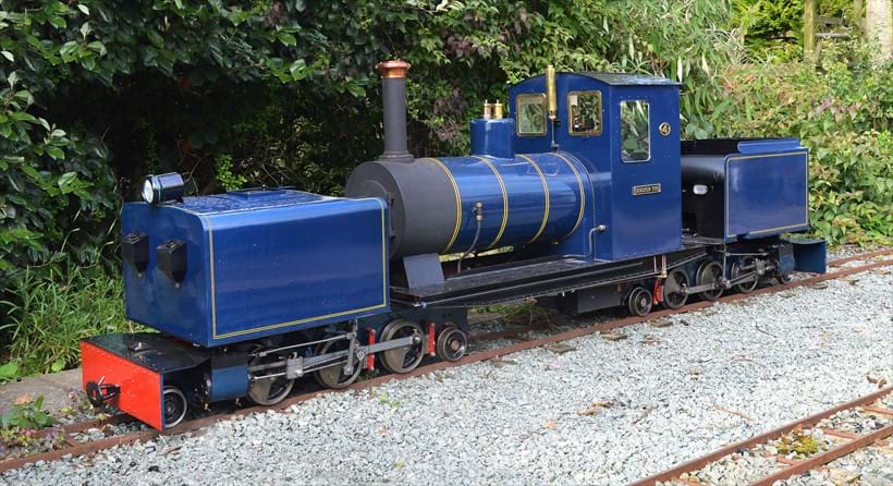 Inline Image - Lot 124: A well-engineered 7 1/4 inch gauge model of a 2-6-2 + 2-6-2 Freelance Garratt articulated live steam locomotive 'Gordon Too' | Est. £20,000-25,000 (+ fees)