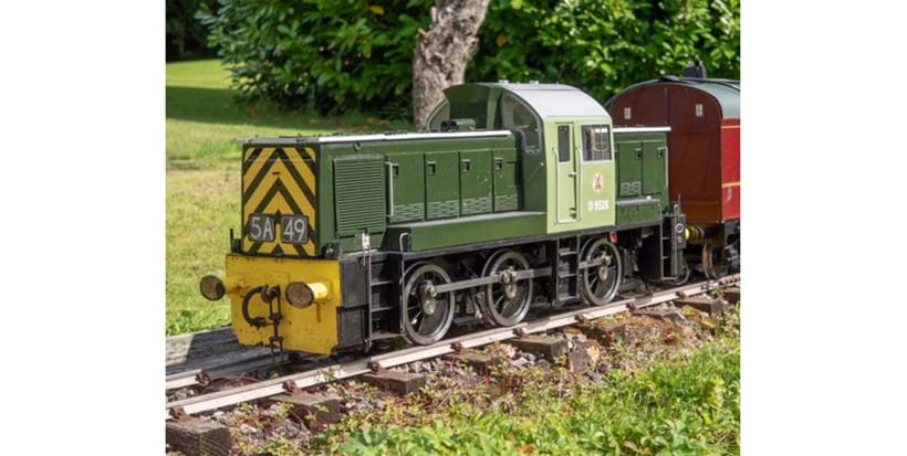 Inline Image - Lot 80: A 5 inch gauge Diesel 'Teddy Bear' locomotive | Est. £2,000-3,000 (+ fees)