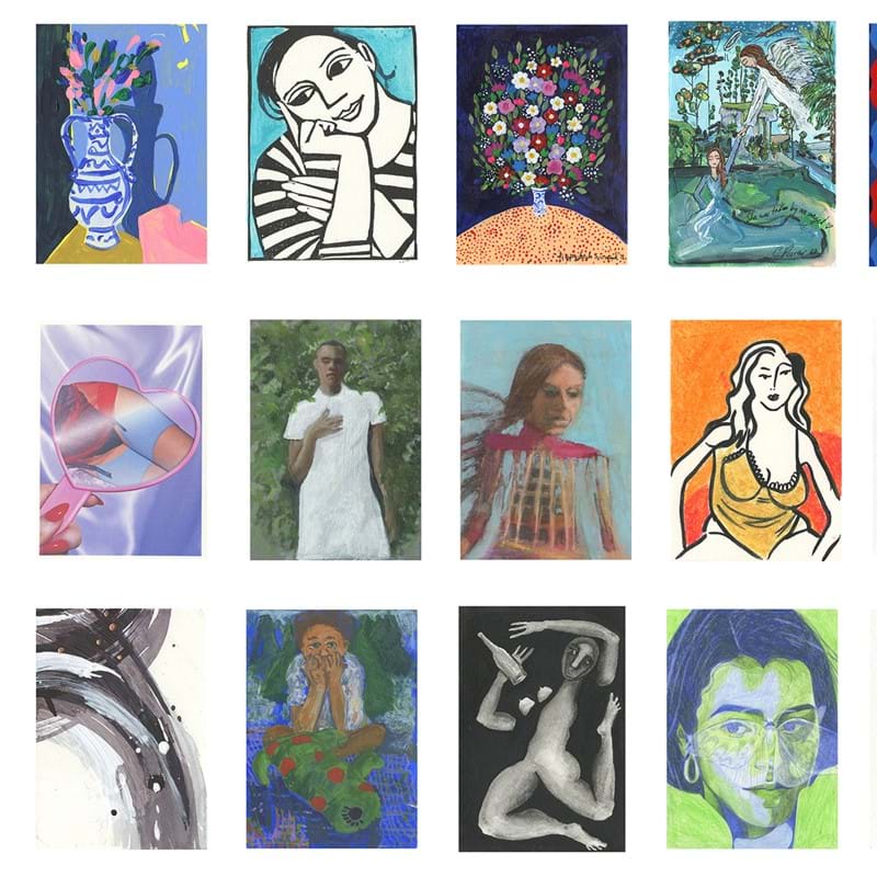 Art on a Postcard International Women's Day Auction | 24 February - 15 March 2022