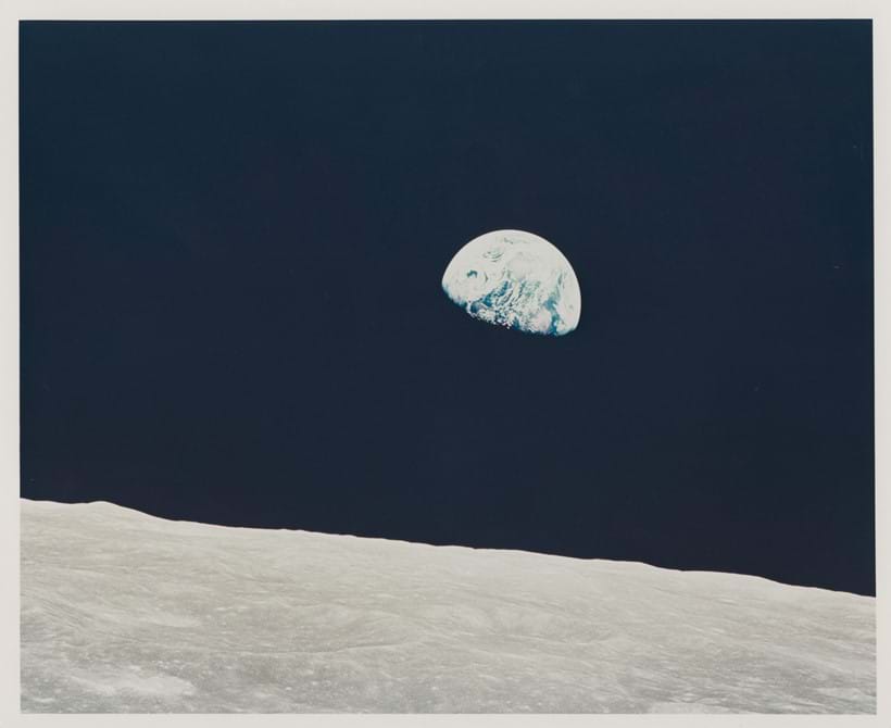 Inline Image - Lot 145: Earthrise, Apollo 8, 21-27 Dec 1968 | Est. £4,000-6,000 (+ fees)