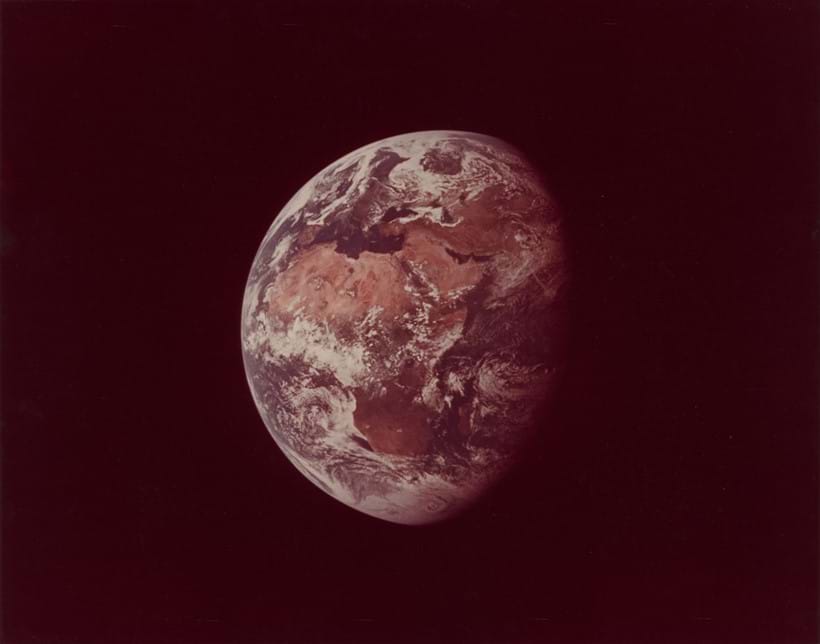 Inline Image - Lot 214: Planet Earth [large format], Apollo 11, 16-24 Jul 1969 | Est. £1,200-1,800 (+ fees)