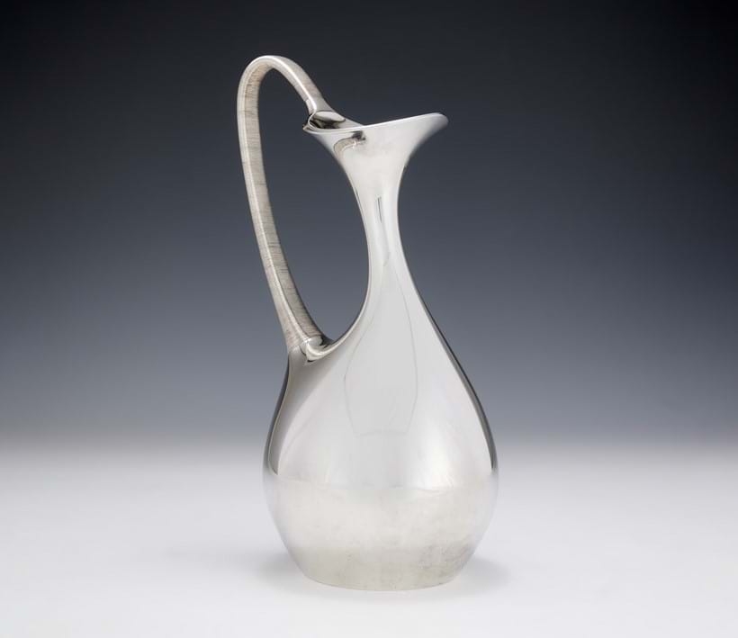 Inline Image - Lot 237: A Danish silver coloured 978 pitcher, Henning Koppel for Georg Jensen, date code for 2006 | Est. £3,000-5,000 (+ fees)