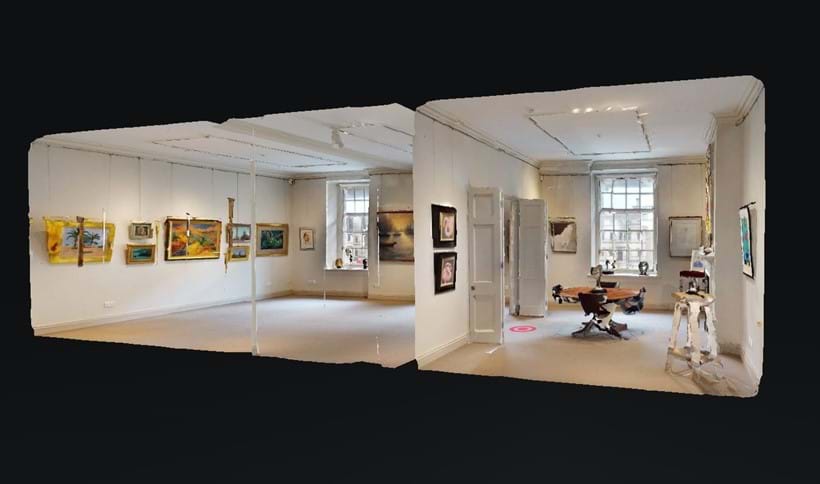Inline Image - The "Dollshouse View" of Dreweatts London. You can click on the "View Dollshouse", "View Floor Plan" or "Floor Selector" icon to navigate to the room you want to view.