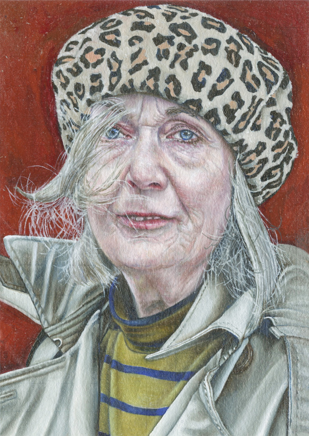 Inline Image - Lot 259: Caroline Pool, 'Rhiannon', Oil on Paper | Sold for £1,000