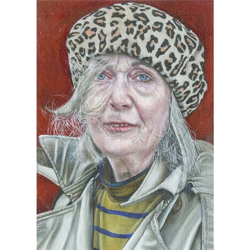 Inline Image - Lot 259: Caroline Pool, 'Rhiannon', Oil on Paper | Sold for £1,000