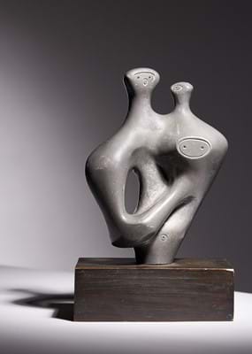 Henry Moore 'Mother and Child' Sculpture sells at Auction for £320,000 Hammer Price | Modern and Contemporary Art Highlights | 16 March 2022 Image
