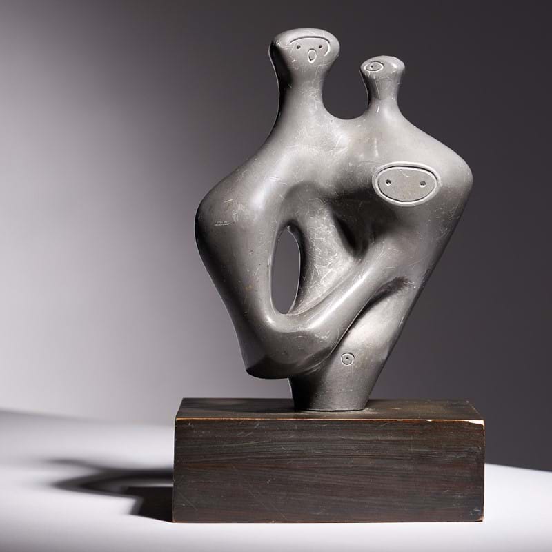 Henry Moore 'Mother and Child' Sculpture sells at Auction for £320,000 Hammer Price | Modern and Contemporary Art Highlights | 16 March 2022