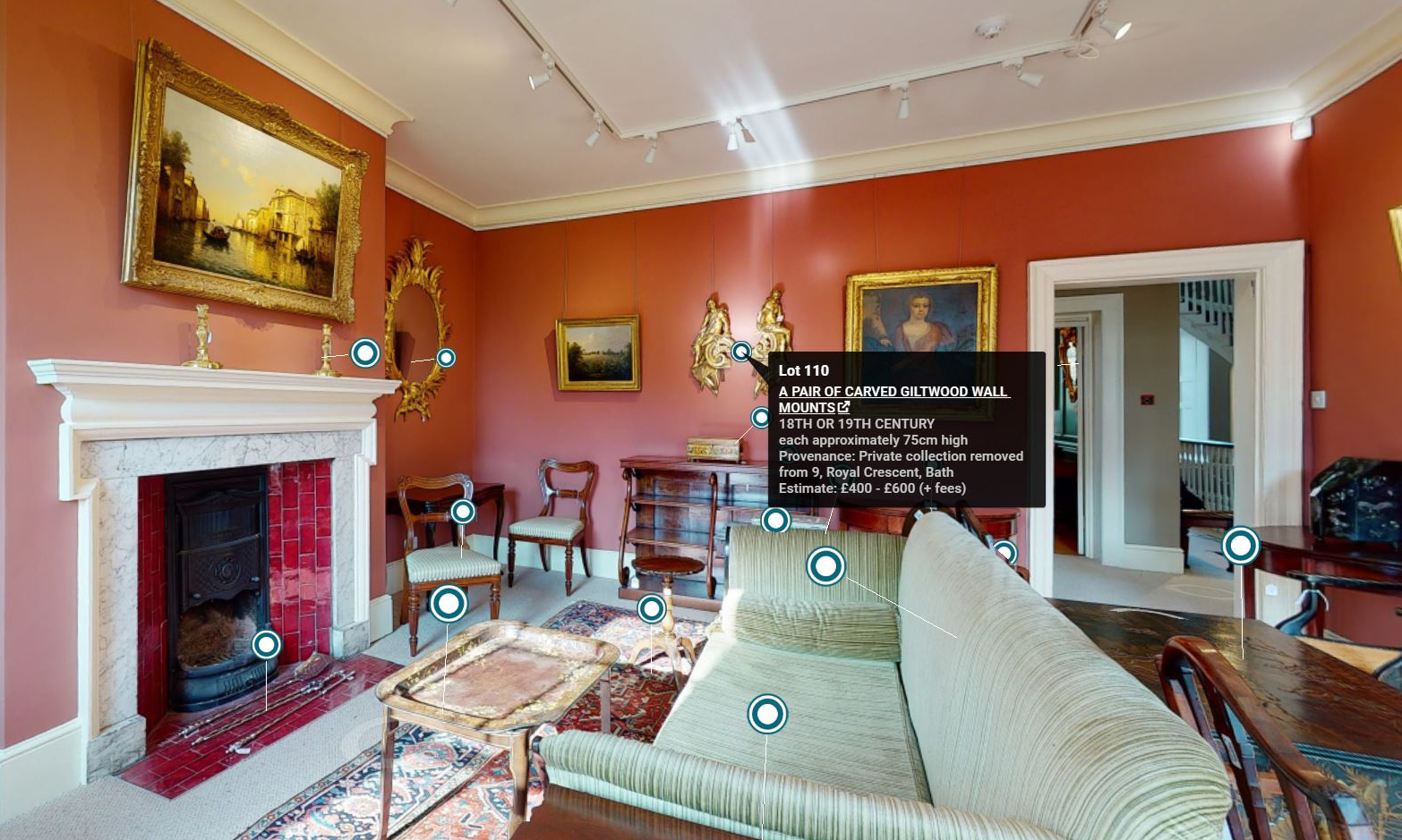 Dreweatts 360 Virtual Auction Tour