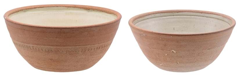 Inline Image - Lot 176: λ Richard Batterham (1936-2021), a studio pottery bowl | Est. £300-500 (+ fees); Lot 176A: λ Richard Batterham (1936-2021), a studio pottery bowl | Est. £250-350 (+ fees)