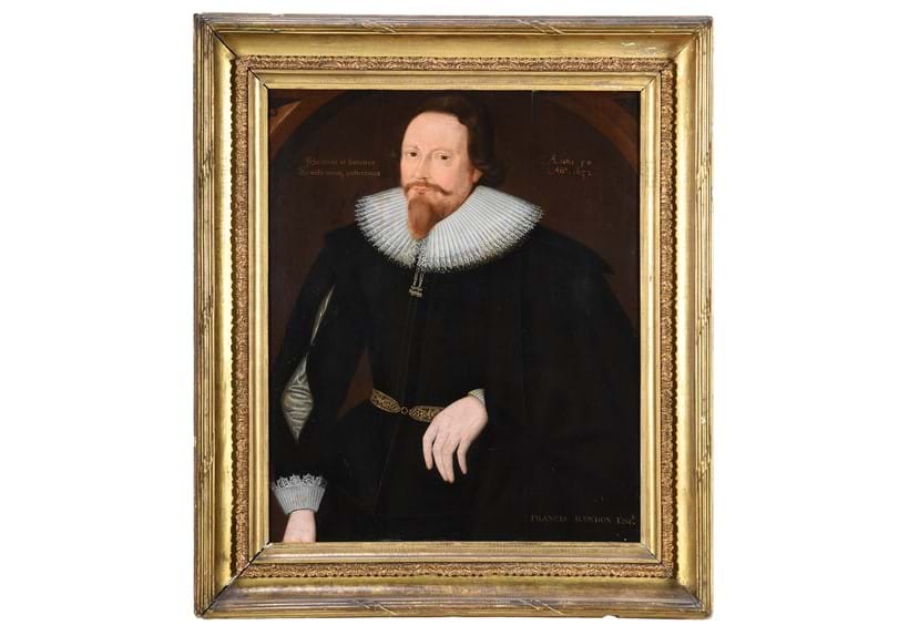 Inline Image - Lot 286: Follower of Cornelius Janssens van Ceulen, 'Portrait of Francis Rawdon', Oil on panel | Est. £4,000-6,000 (+ fees)