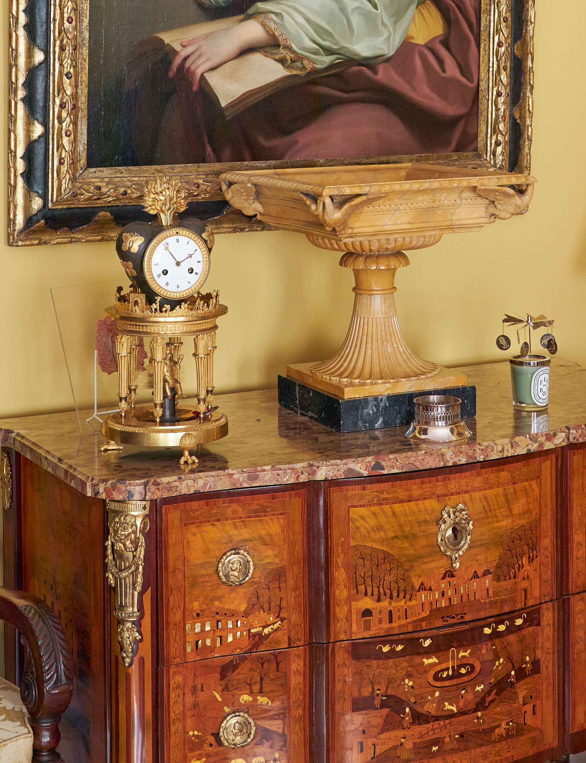 Inline Image - Lot 46: Circle of Benedetto Boschetti (active c.1830), a large tazza in Siena marble, Rome, 19th century | Est. £15,000-25,000 (+ fees)