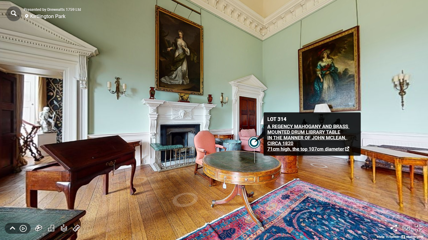 Dreweatts 360 Virtual Auction Tour