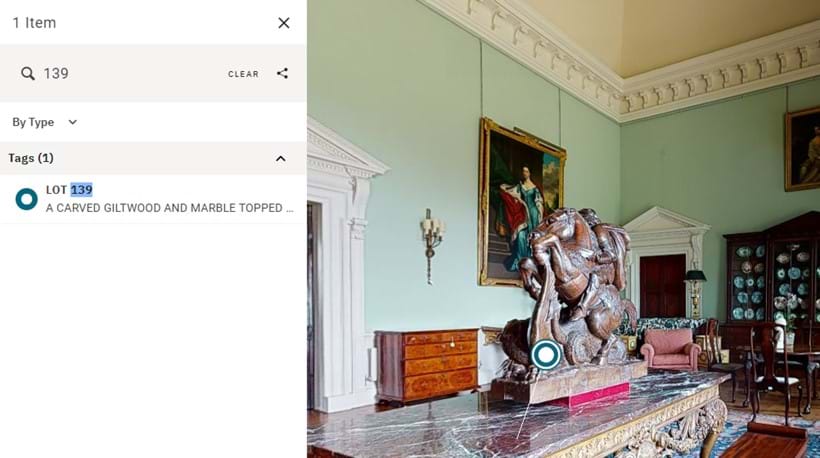 Inline Image - The Search Function: click the magnifying glass icon in the top left corner to now search for and locate items easily.