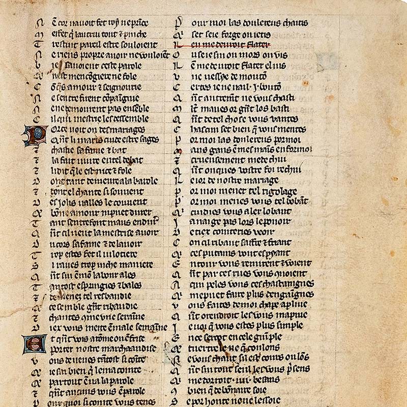 Catalogue: Western Manuscripts 14447