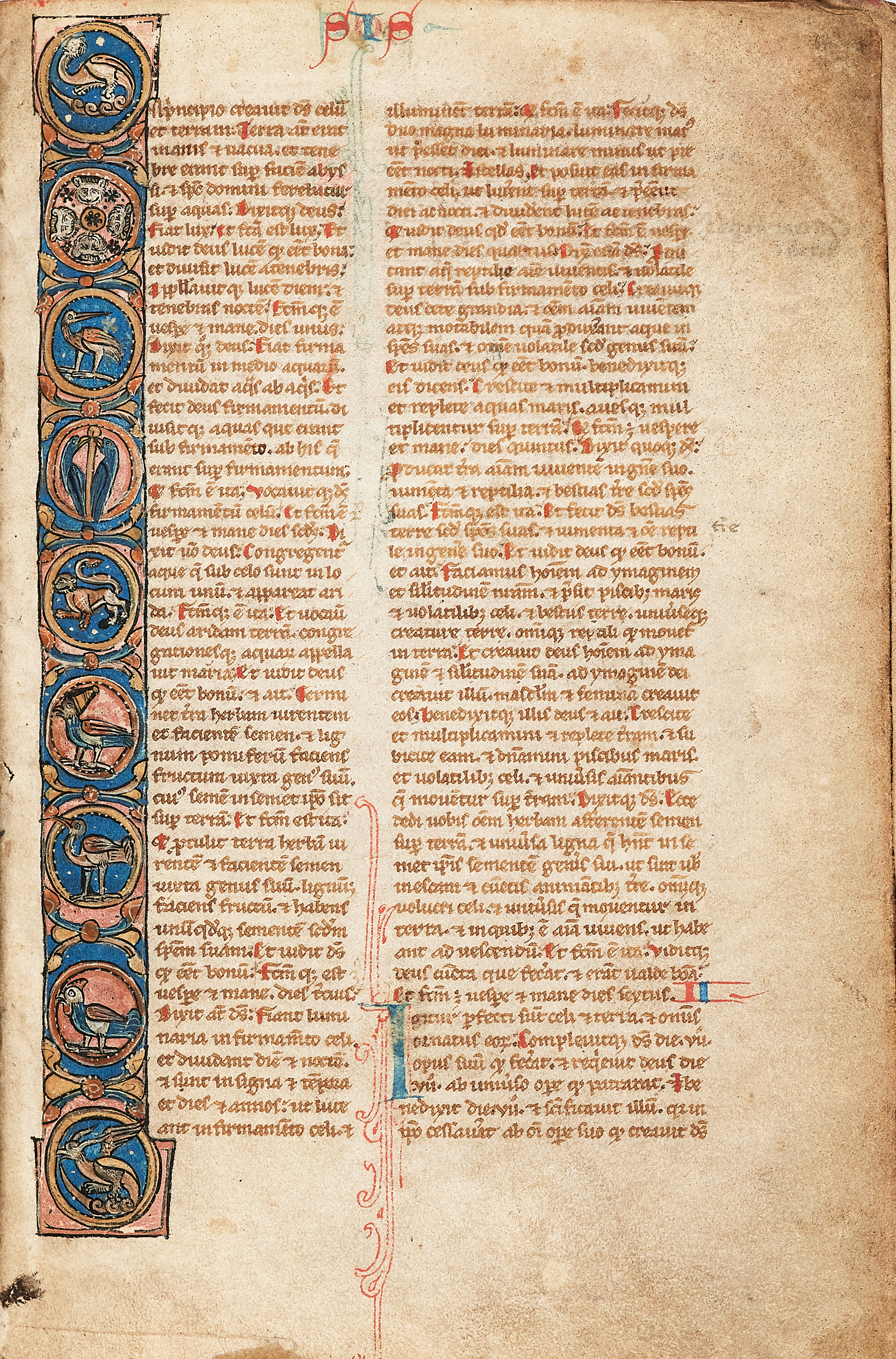 Inline Image - Lot 119: Ɵ The Bishop Carr Bible, in Latin, decorated manuscript on parchment [most probably England, mid-thirteenth century] | Est. £50,000-70,000 (+ fees)