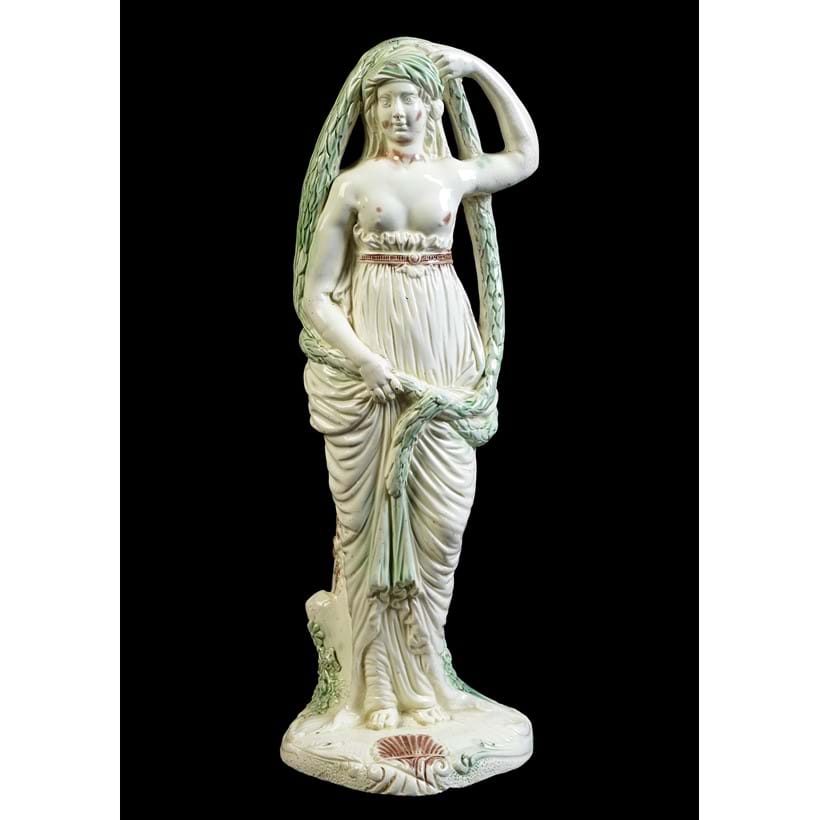 Inline Image - Lot 107: An English creamware figure of Ophelia, circa 1780 | Est. £300-500 (+ fees)