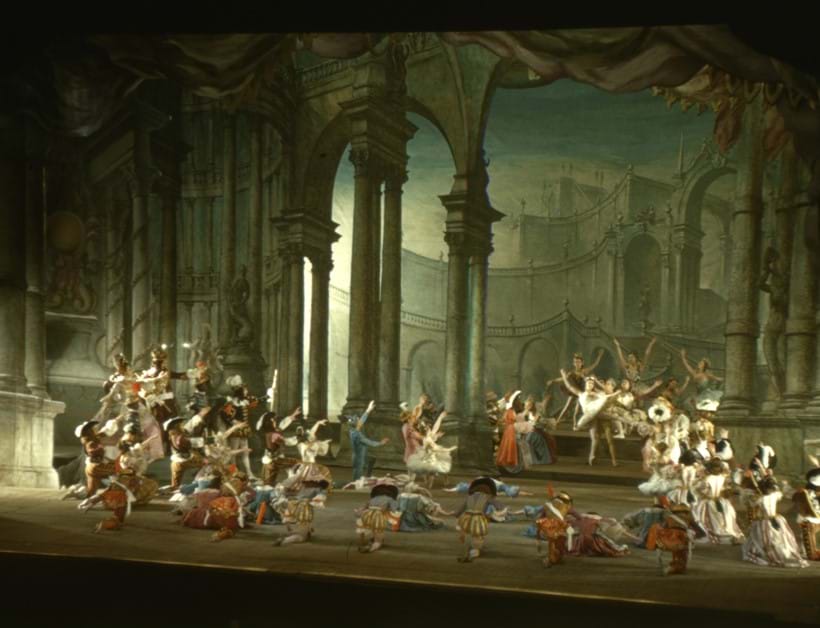 Inline Image - The Royal Ballet's production of The Sleeping Beauty, 1946 (courtesy of the Messel Family Archive & Collection)