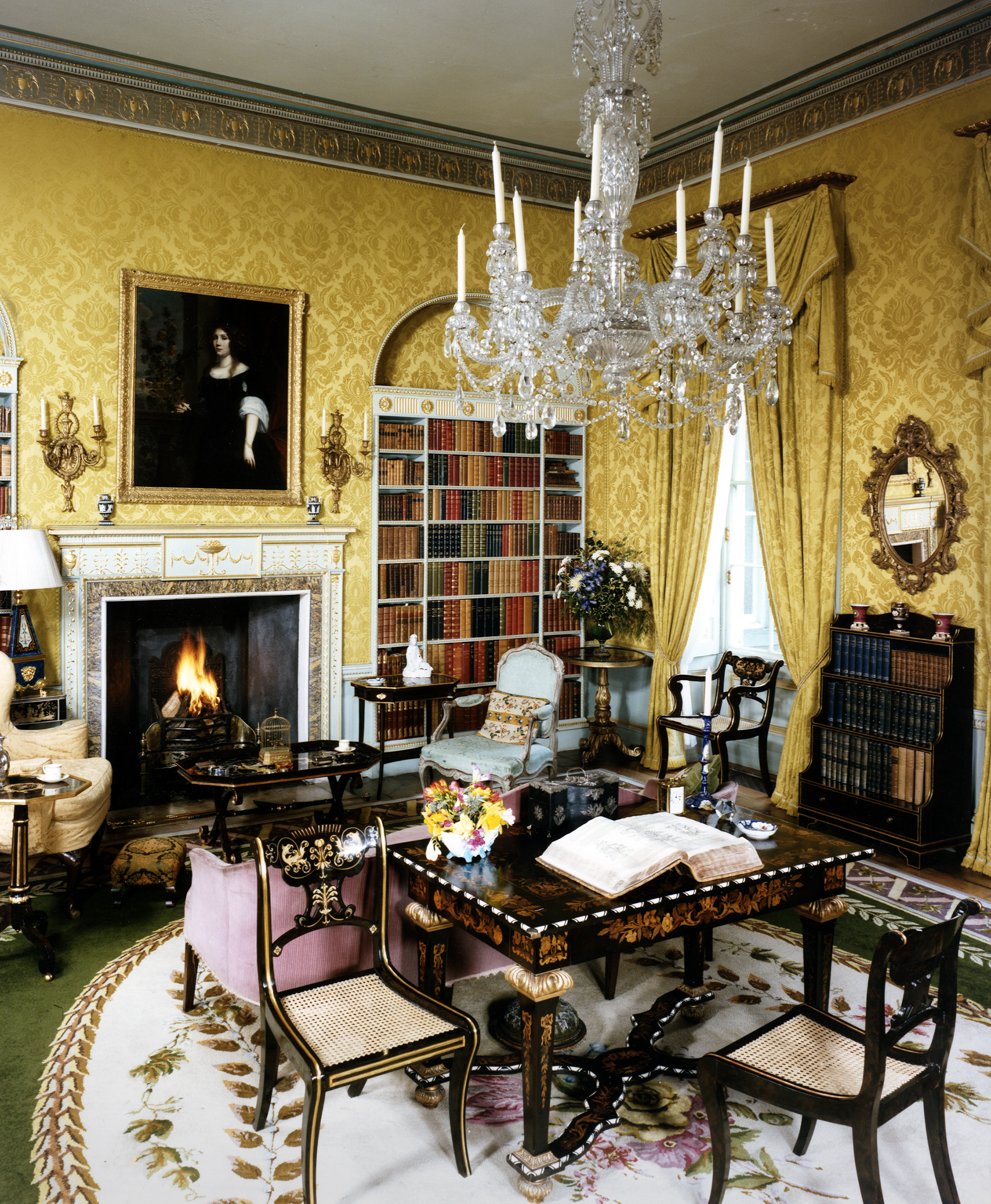 Inline Image - The Morning Room at Flaxley Abbey (courtesy of the Messel Family Archive & Collection)