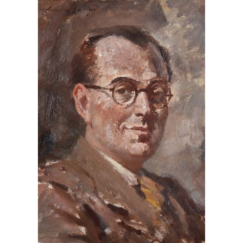 Inline Image - Lot 78: λ Edward Seago (British 1910-1974), 'Portrait of Cyril Fletcher', oil on board | Est. £600-800 (+ fees)
