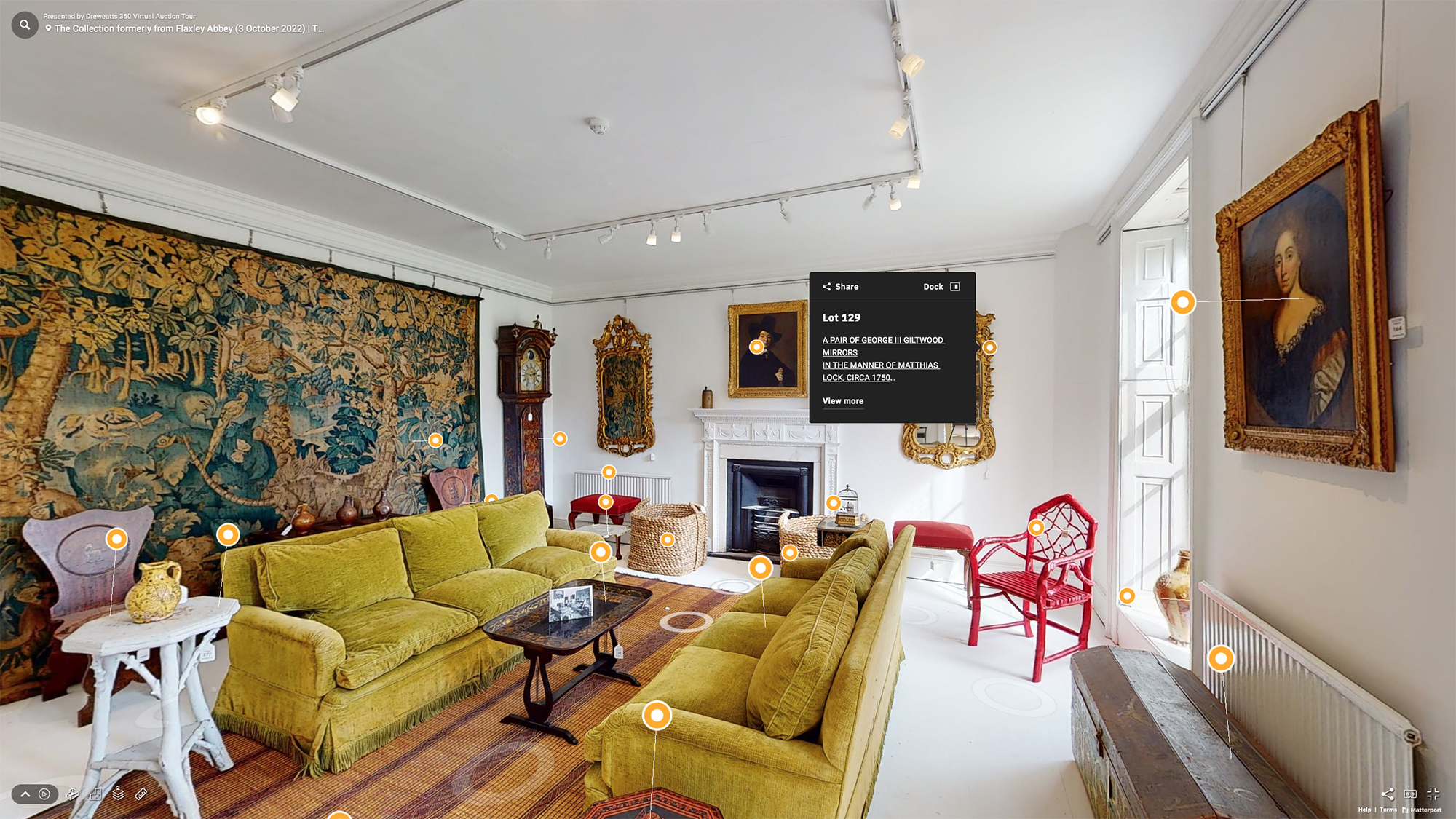 Dreweatts 360 Virtual Auction Tour