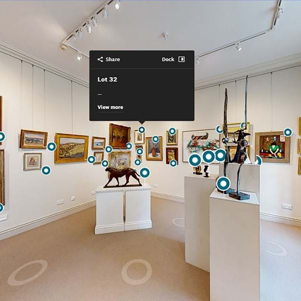 Home Banner: Modern and Contemporary Art Virtual Tour Image