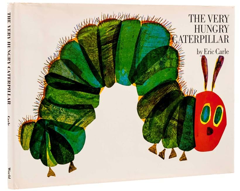 Inline Image - Lot 375: Carle (Eric) The Very Hungry Caterpillar, first edition, first printing, Cleveland, World Publishing, 1969 | Est. £4,000-6,000 (+ fees)