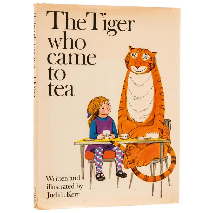 Inline Image - Lot 403: Kerr (Judith) The Tiger Who Came to Tea, first edition, 1968 | Est. £1,200-1,800 (+ fees)