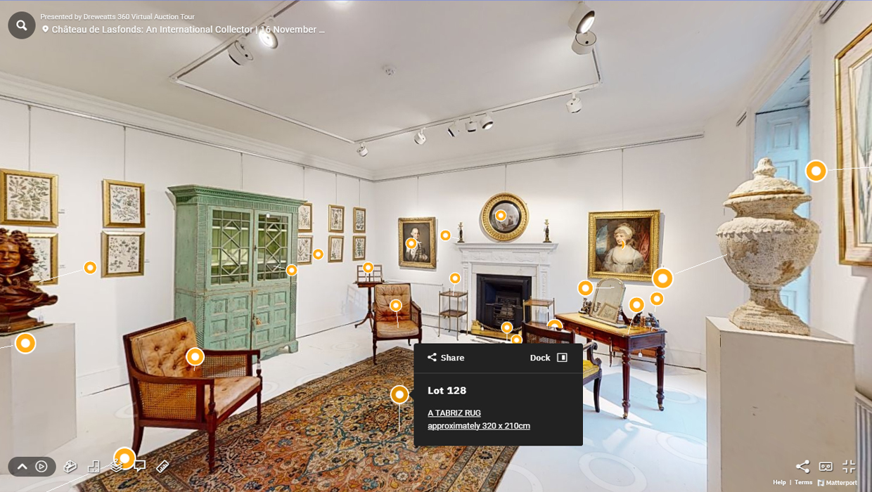 Dreweatts 360 Virtual Auction Tour