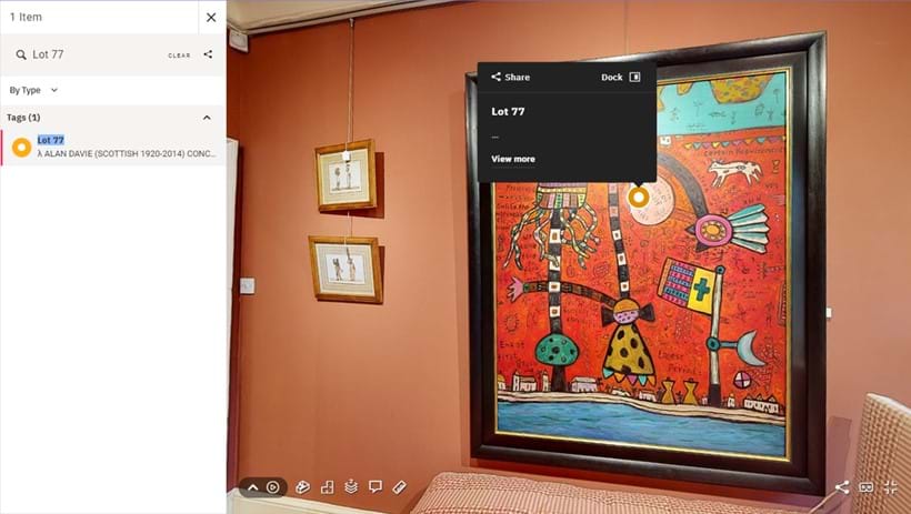 Inline Image - The Search Function: click the magnifying glass icon in the top left corner to now search for and locate items easily.
